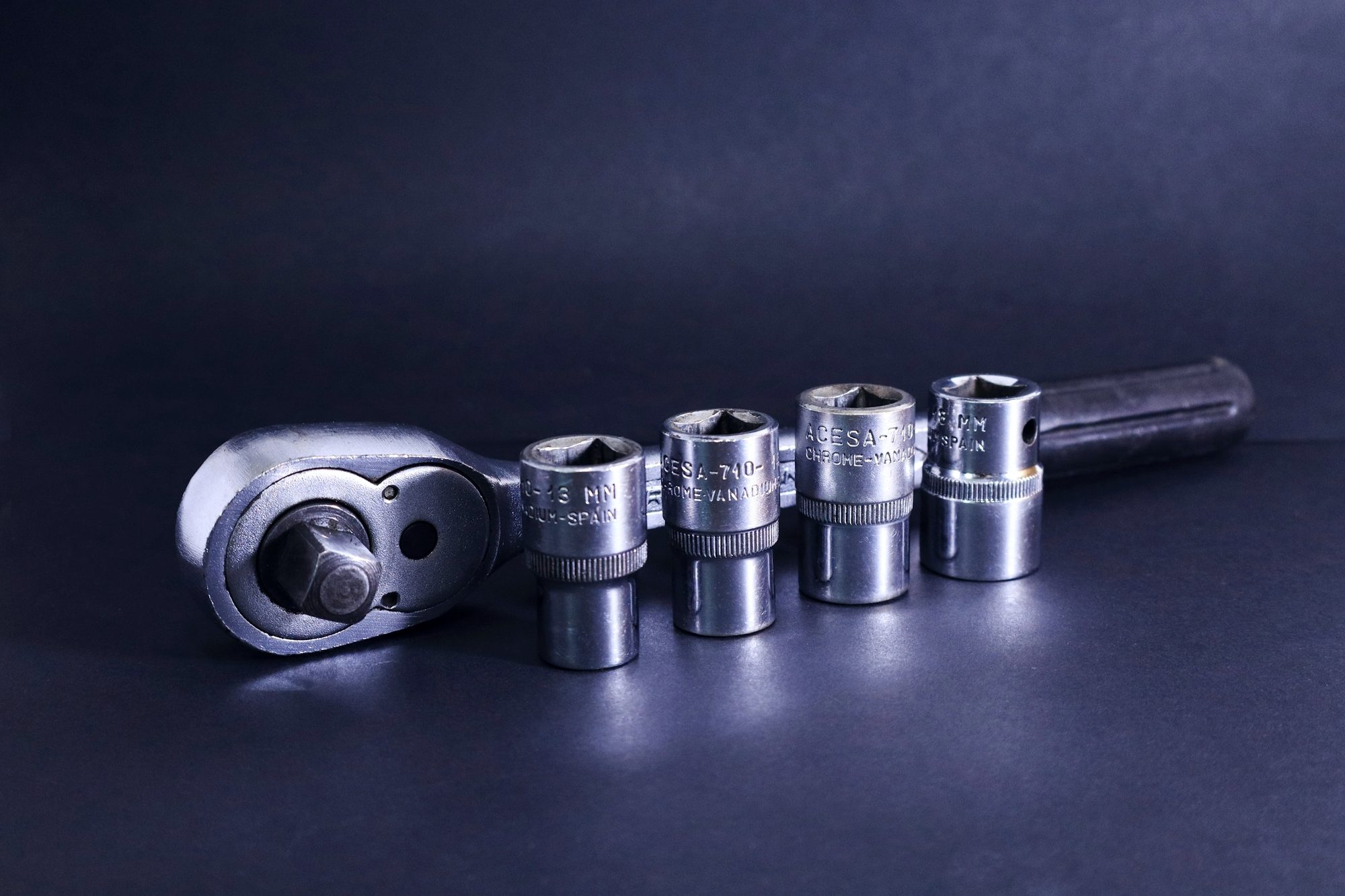 A socket wrench set